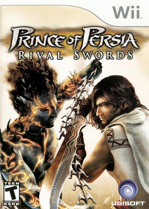 Prince of Persia Rival Swords box art for Wii